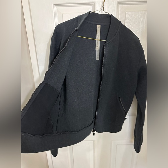 Aritiza - The Constant Della Bomber Dark Grey Jacket - Picture 3 of 3